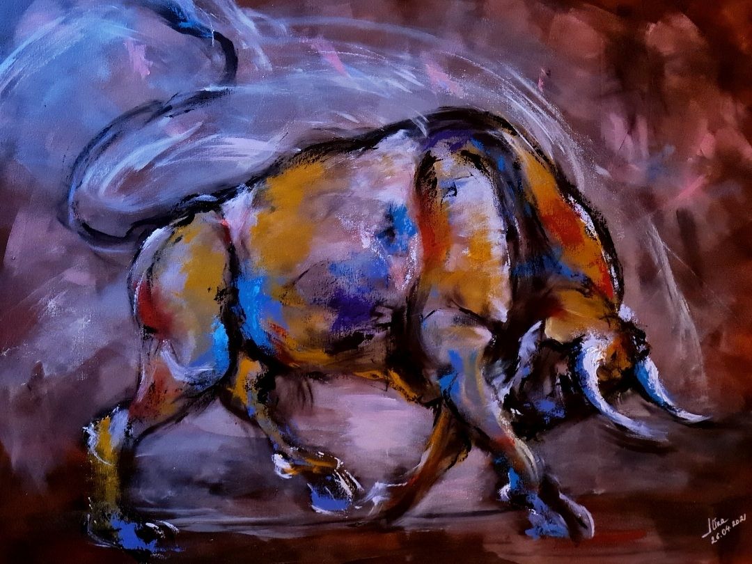 ArteDiAlina.com painting: Greek Myth About Europa